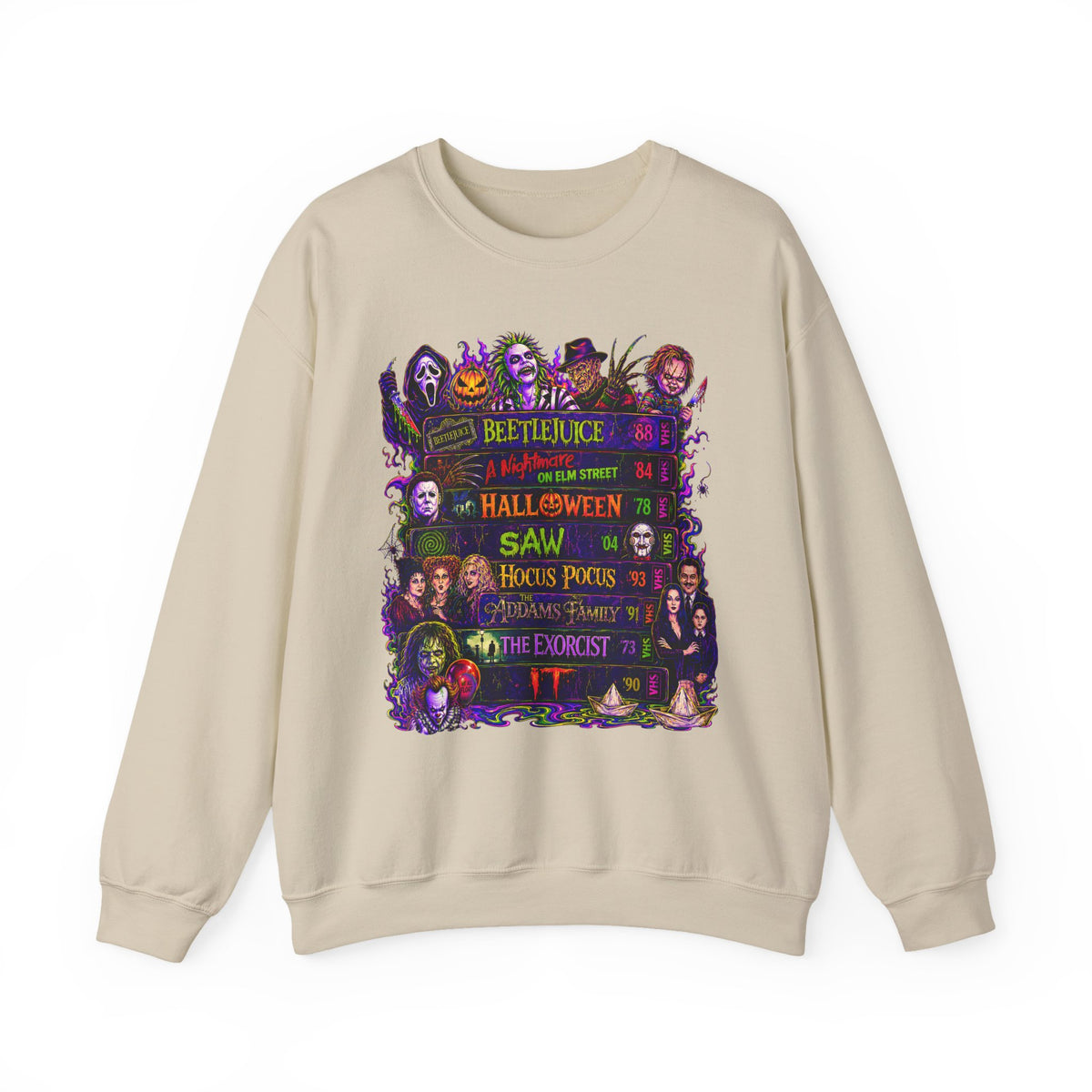 Classic Halloween Horror Crewneck