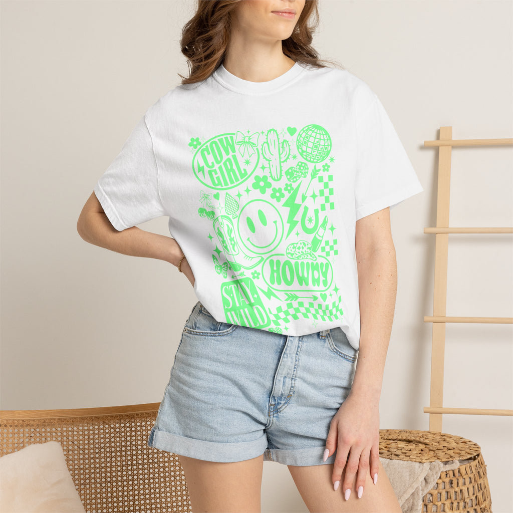 Cowgirl Howdy Graphic T-Shirt