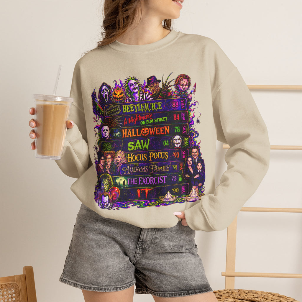 Classic Halloween Horror Crewneck