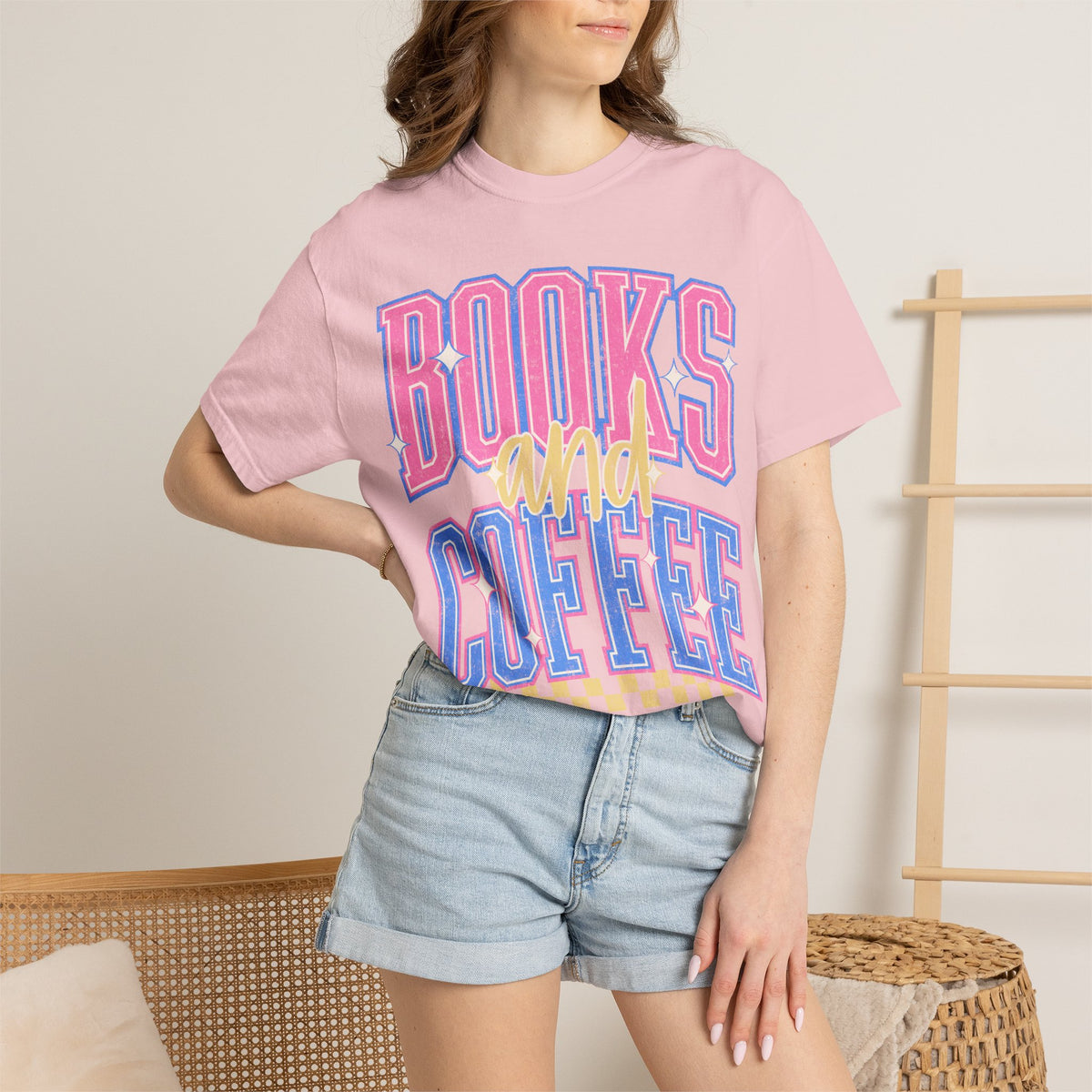 Book/Coffee Lovers- T-shirt