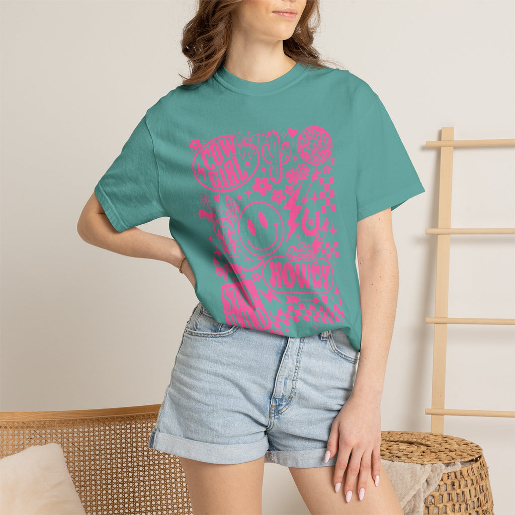 Cowgirl Howdy Graphic T-Shirt