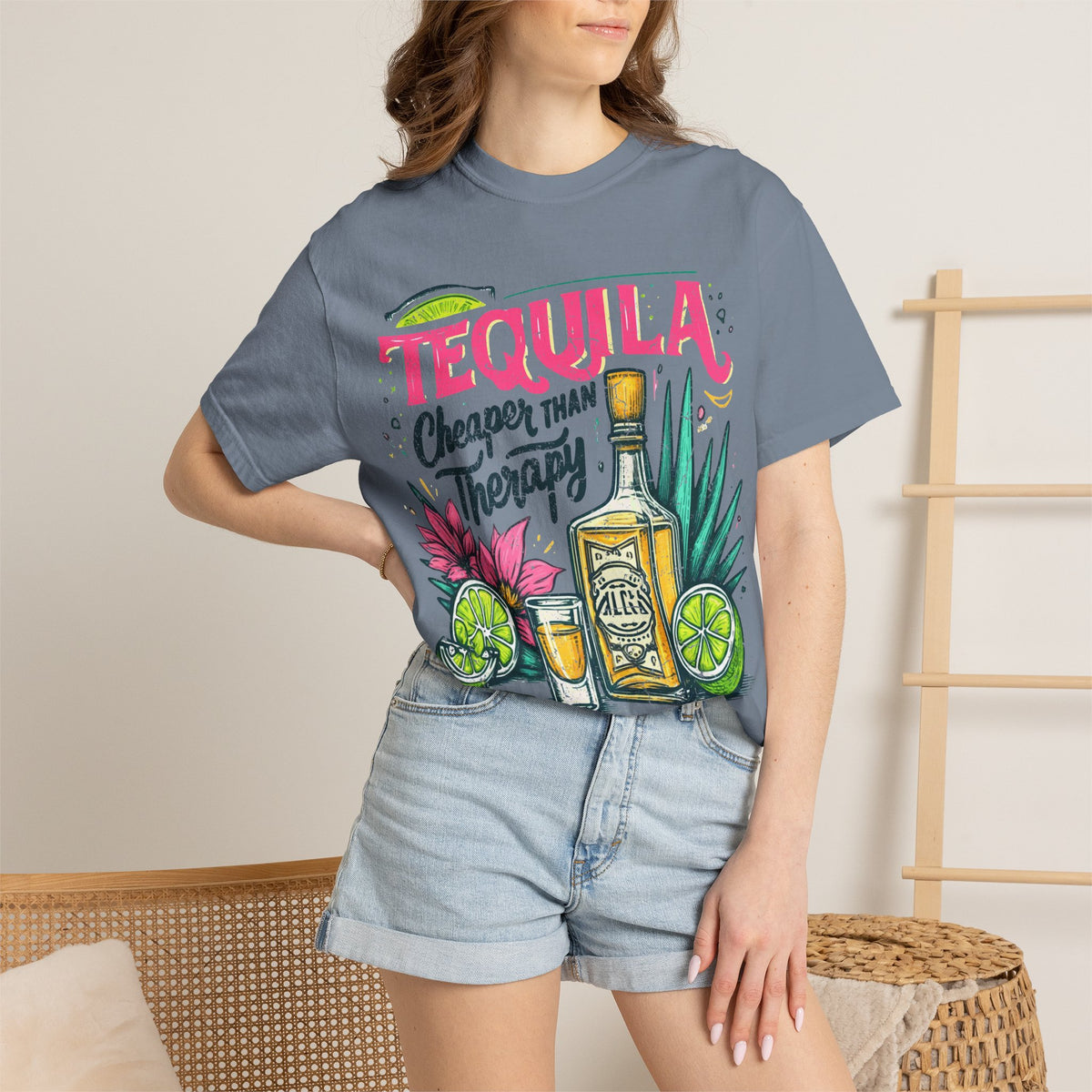 Tequila Cheaper Than Therapy T-Shirt