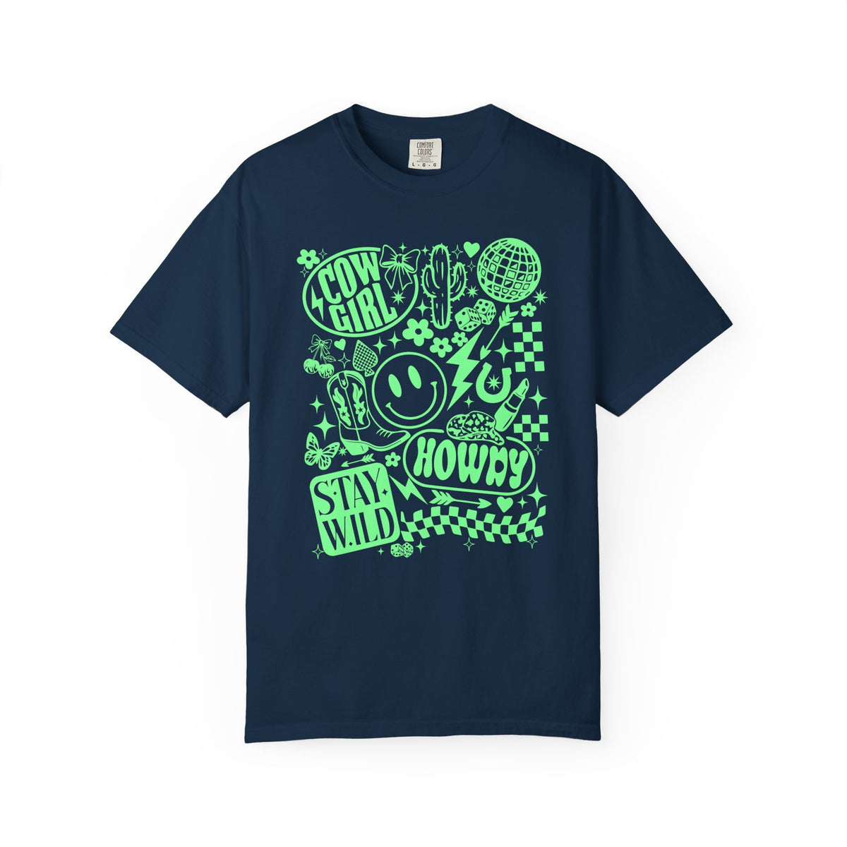 Cowgirl Howdy Graphic T-Shirt