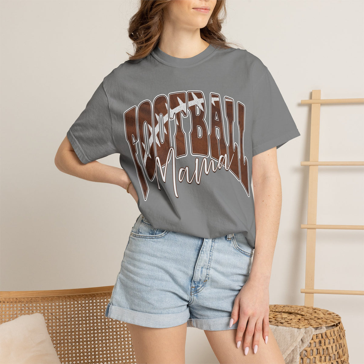 Proud Football Mama Tee