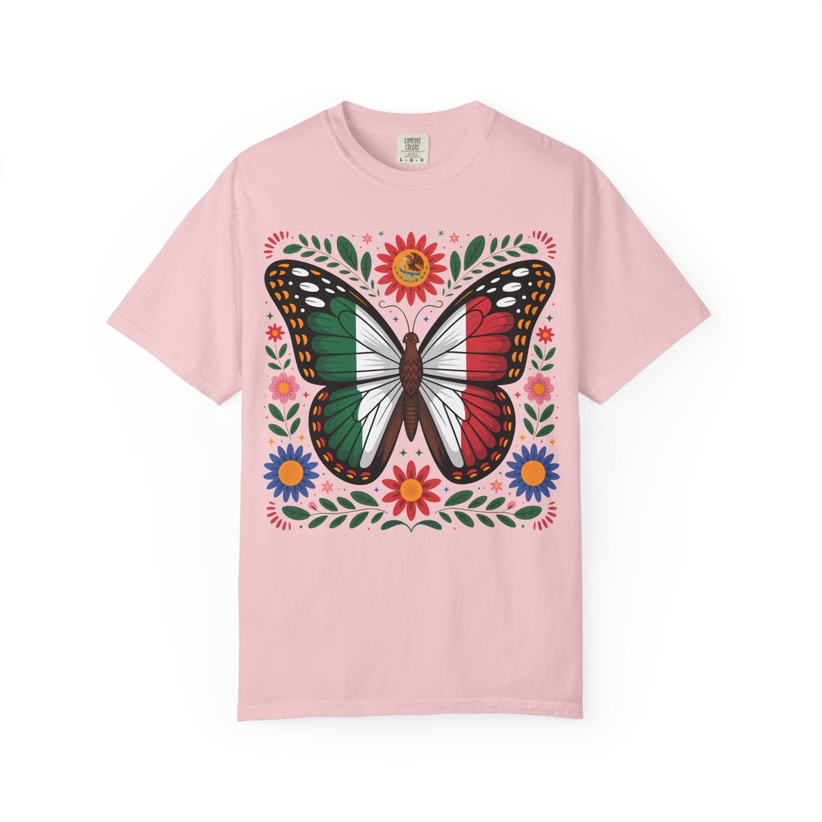 Floral Mexican Pride Tee