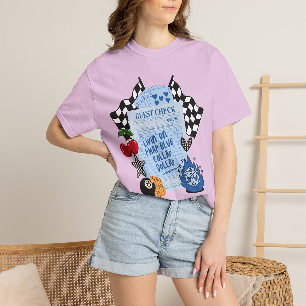 Livin on that blue collar dollar tee