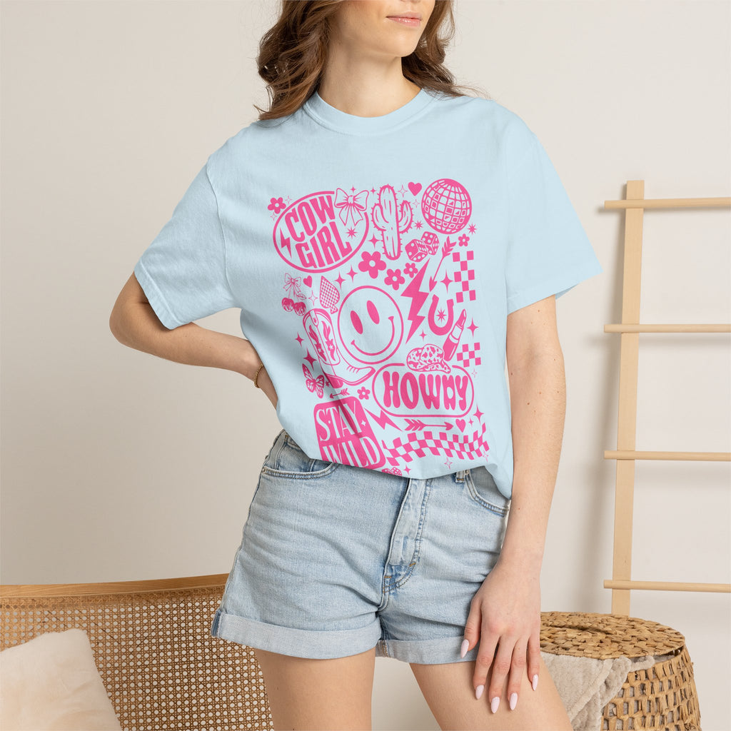 Cowgirl Howdy Graphic T-Shirt