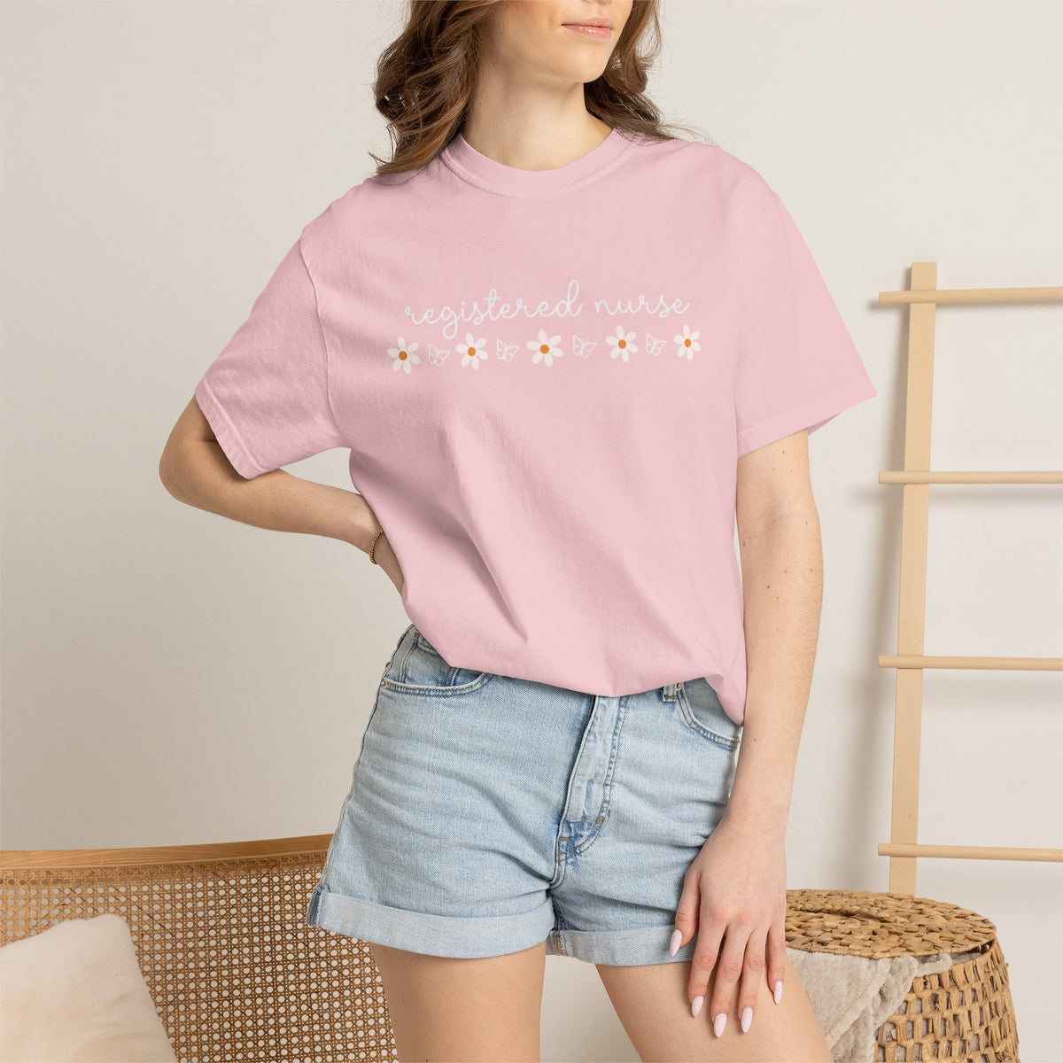 Registered Nurse Floral Tee
