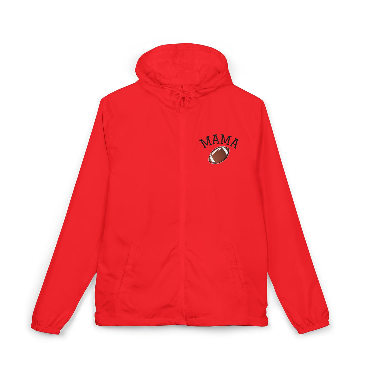 Football Mama- Full-Zip Windbreaker Jacket