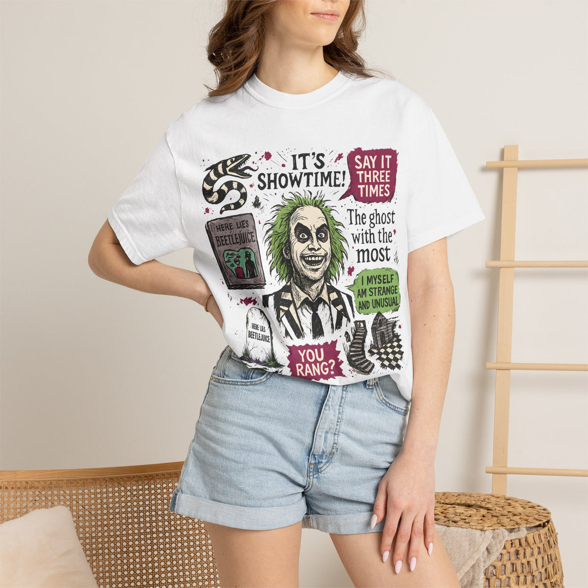 Beetlejuice Graphic Tee