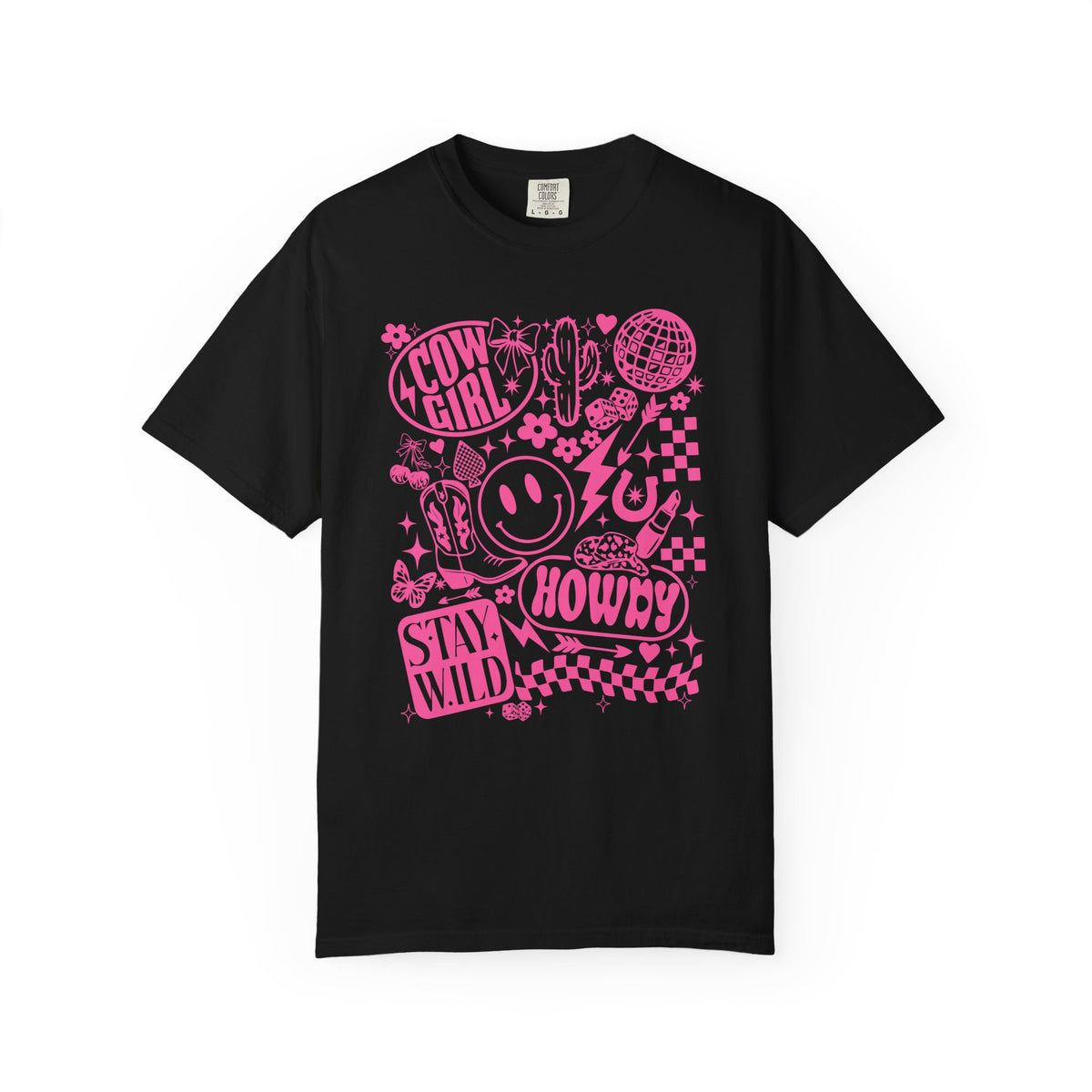 Cowgirl Howdy Graphic T-Shirt