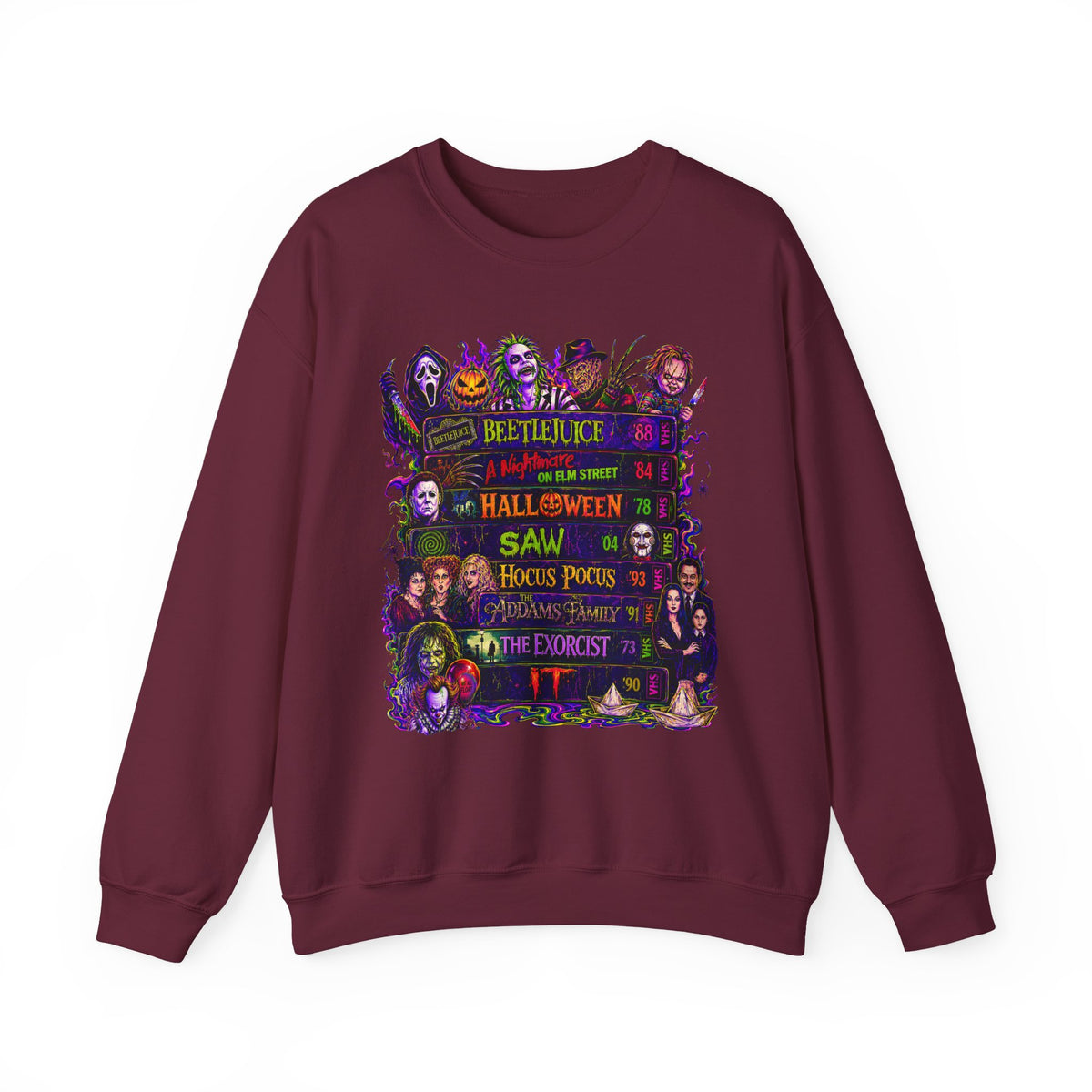 Classic Halloween Horror Crewneck