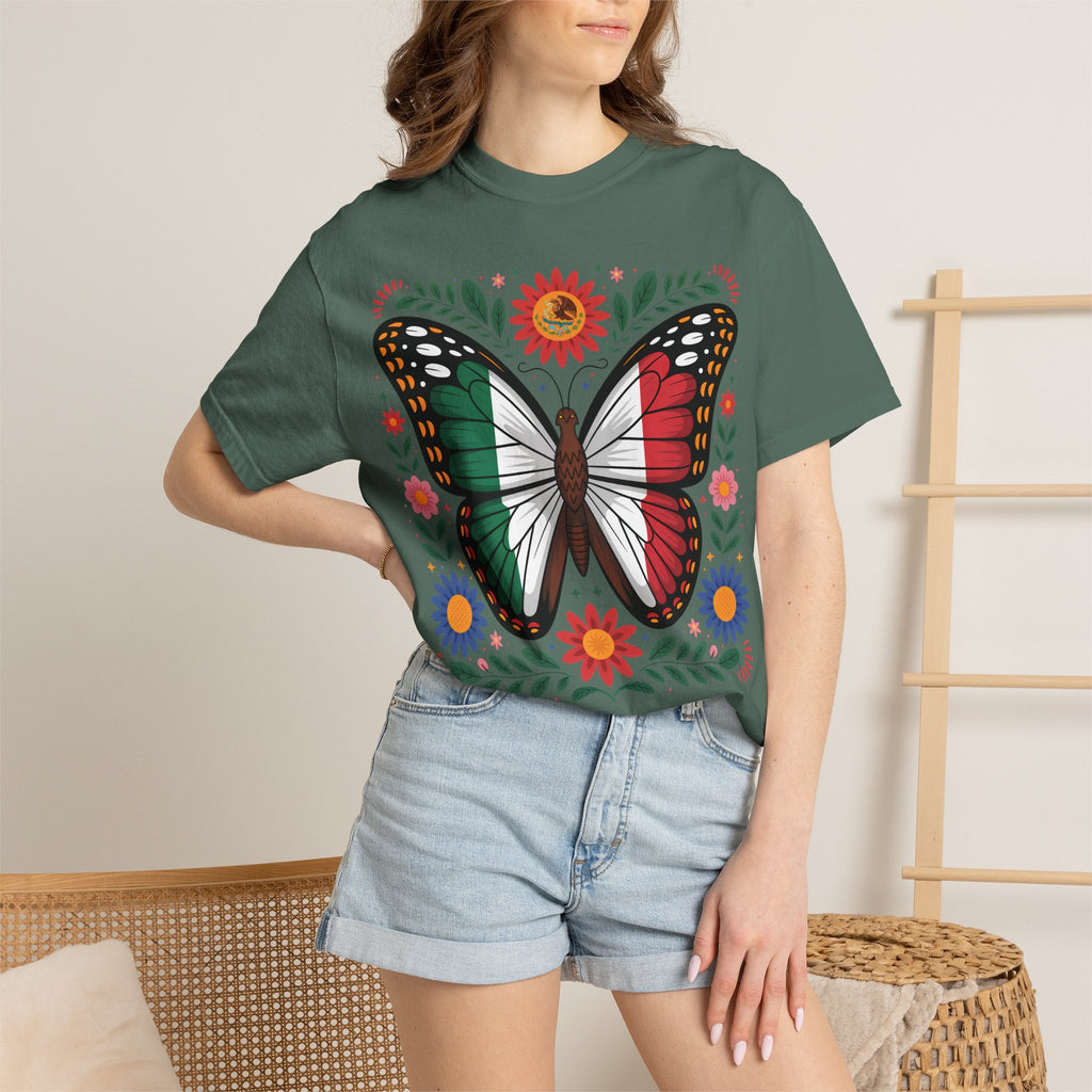 Floral Mexican Pride Tee