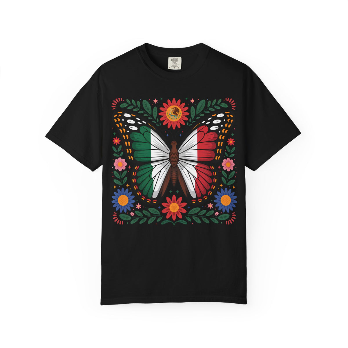 Floral Mexican Pride Tee