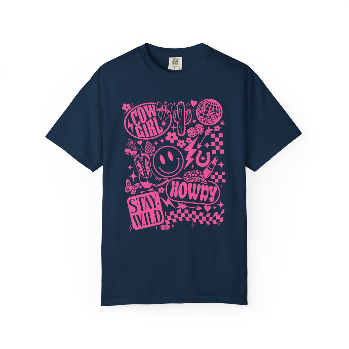 Cowgirl Howdy Graphic T-Shirt
