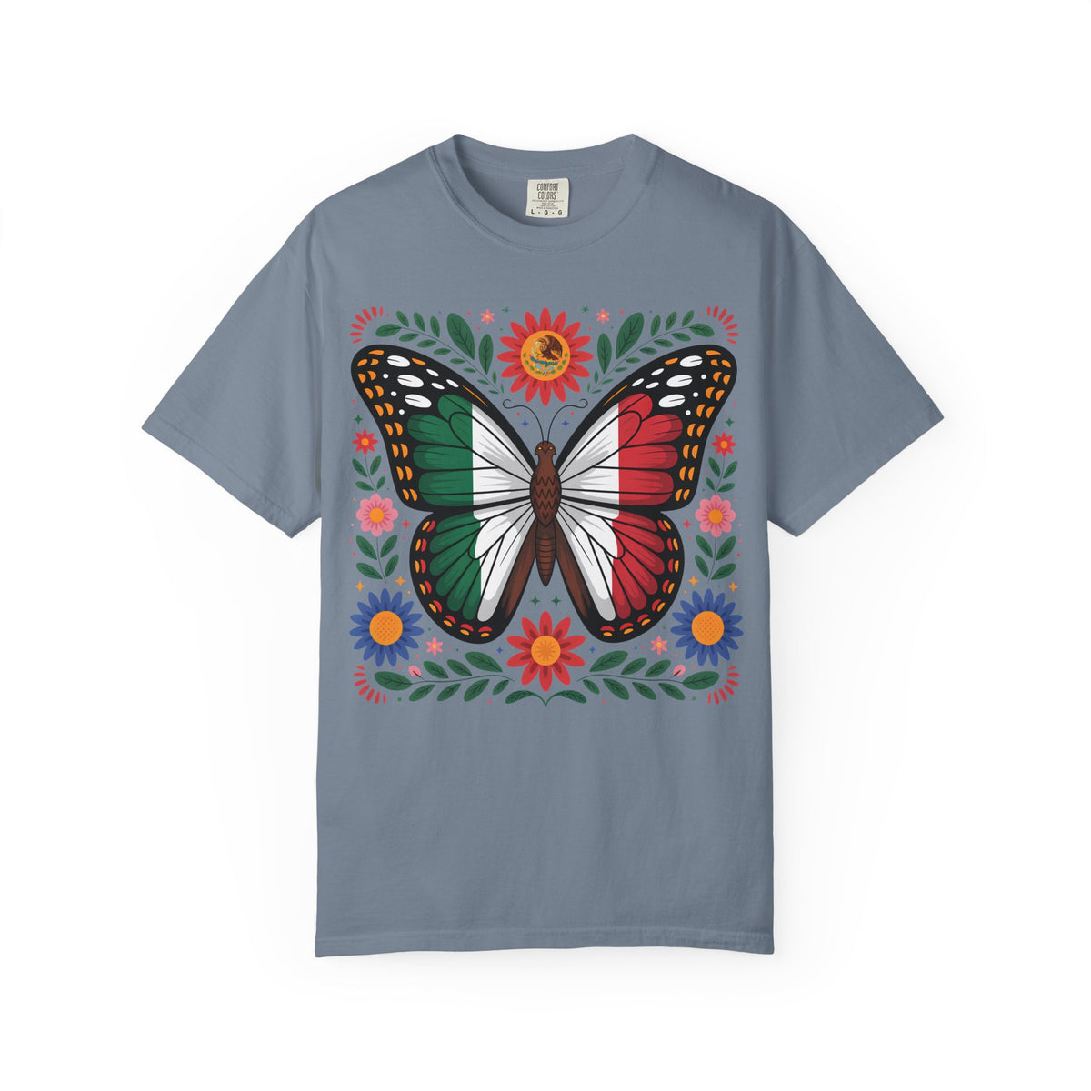 Floral Mexican Pride Tee