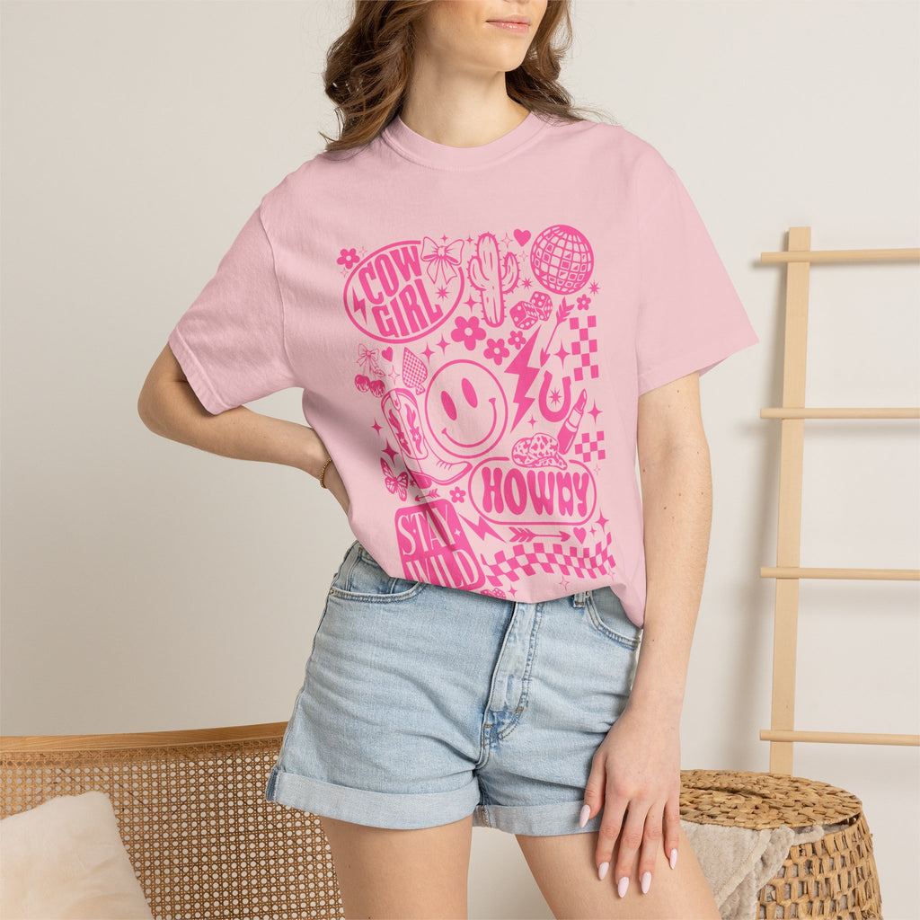 Cowgirl Howdy Graphic T-Shirt
