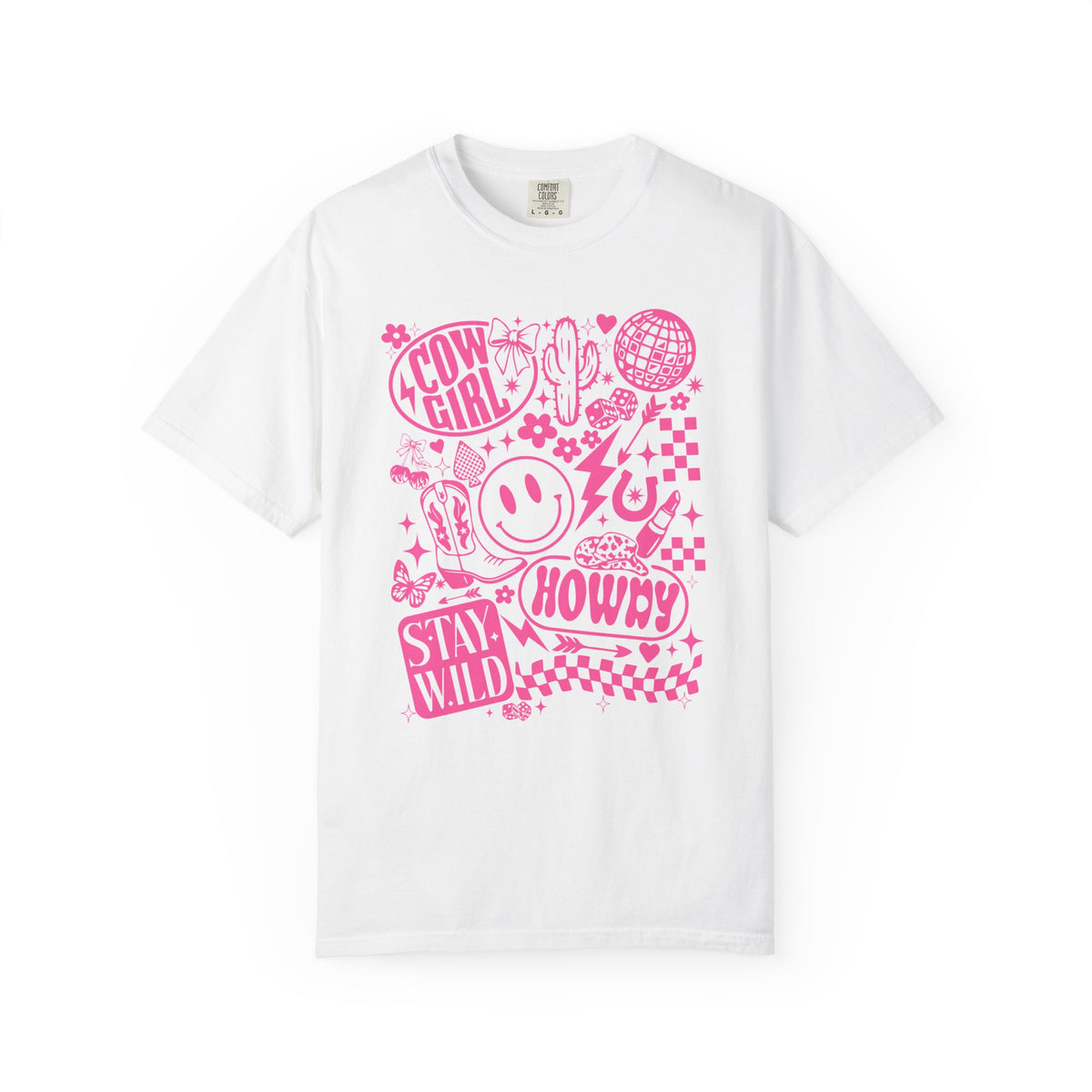 Cowgirl Howdy Graphic T-Shirt