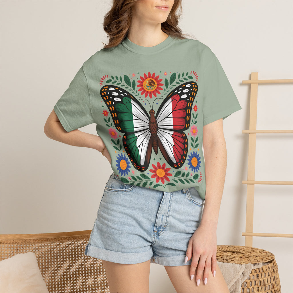 Floral Mexican Pride Tee