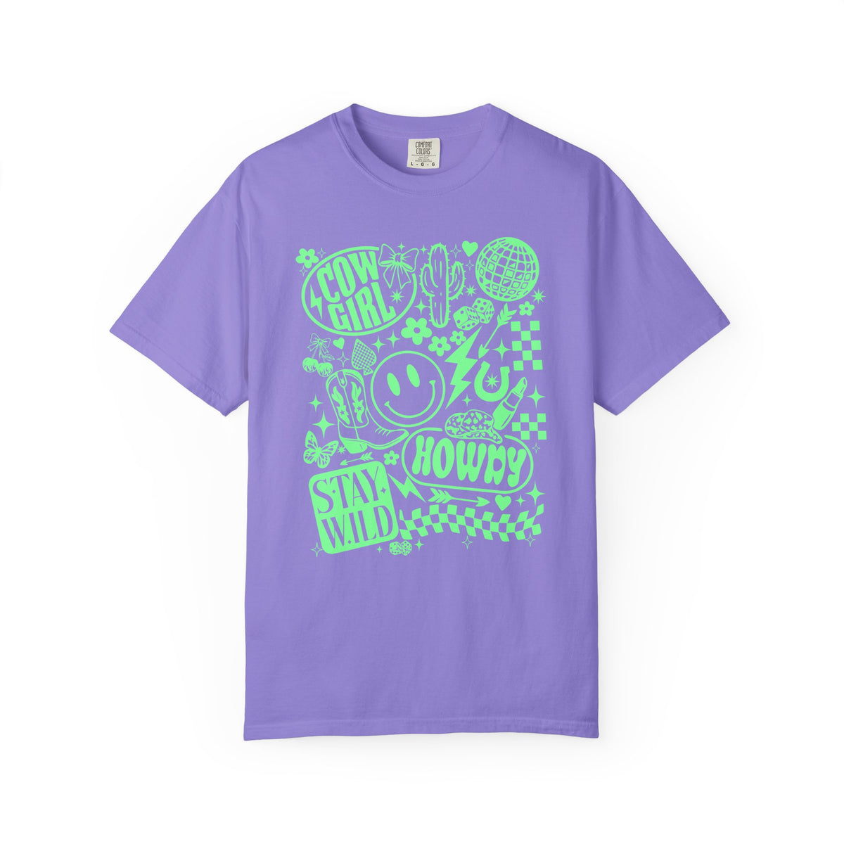 Cowgirl Howdy Graphic T-Shirt