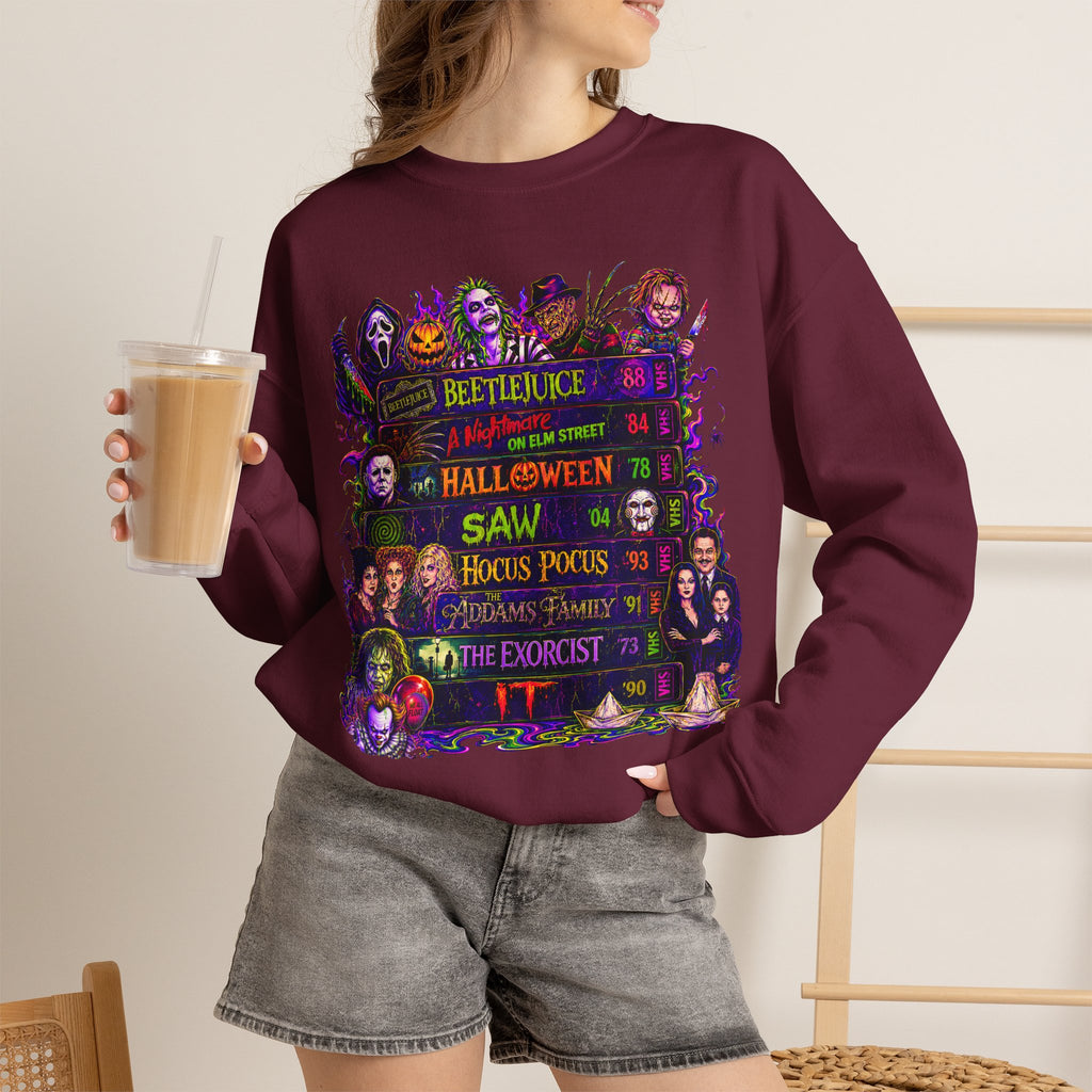 Classic Halloween Horror Crewneck
