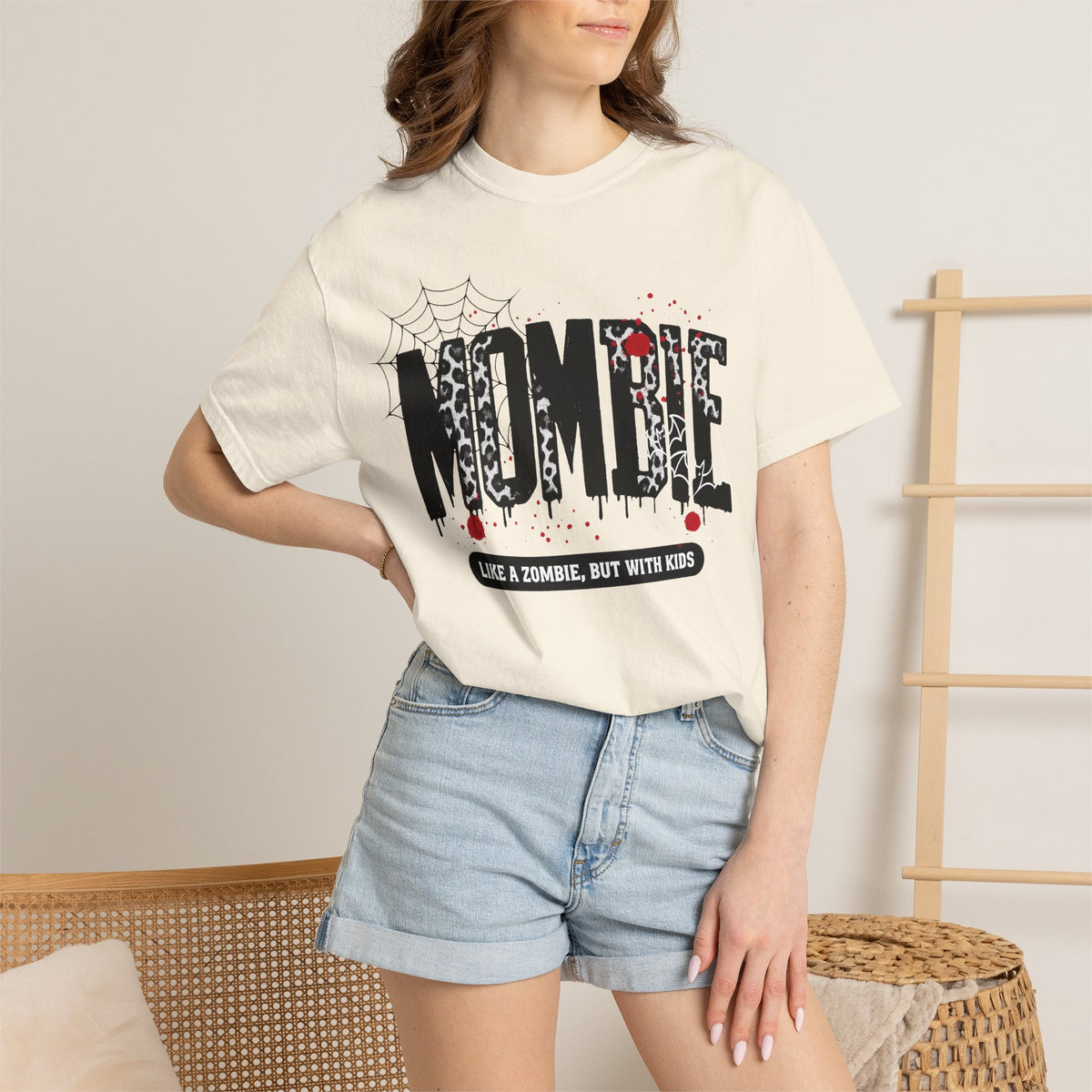 Mombie T-Shirt — “Like a Zombie, But With Kids”