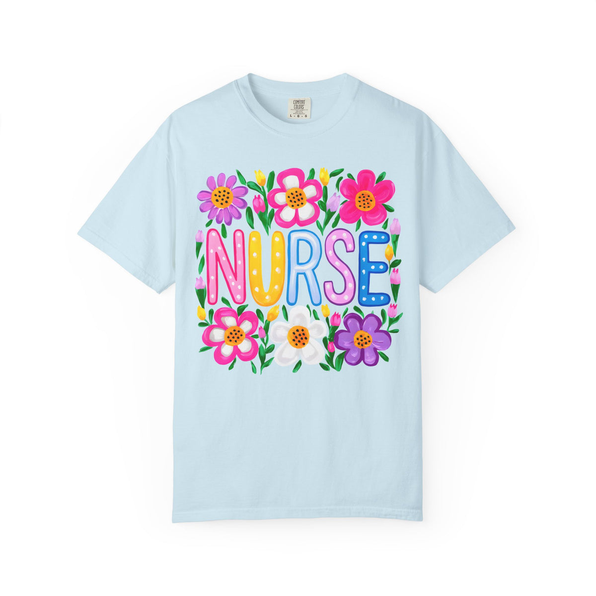 Nurse Floral T-shirt