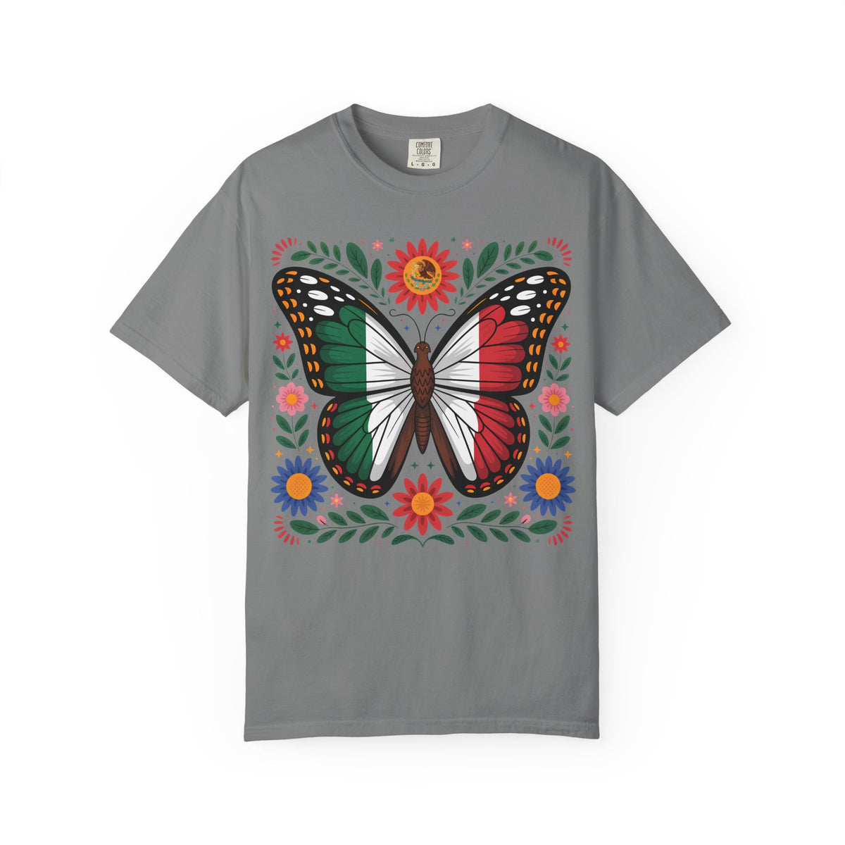 Floral Mexican Pride Tee