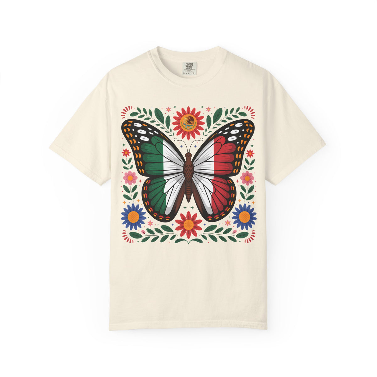 Floral Mexican Pride Tee