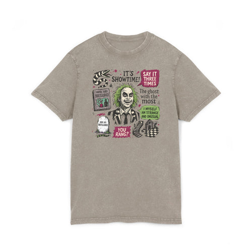 Acid Washed Beetlejuice Tee