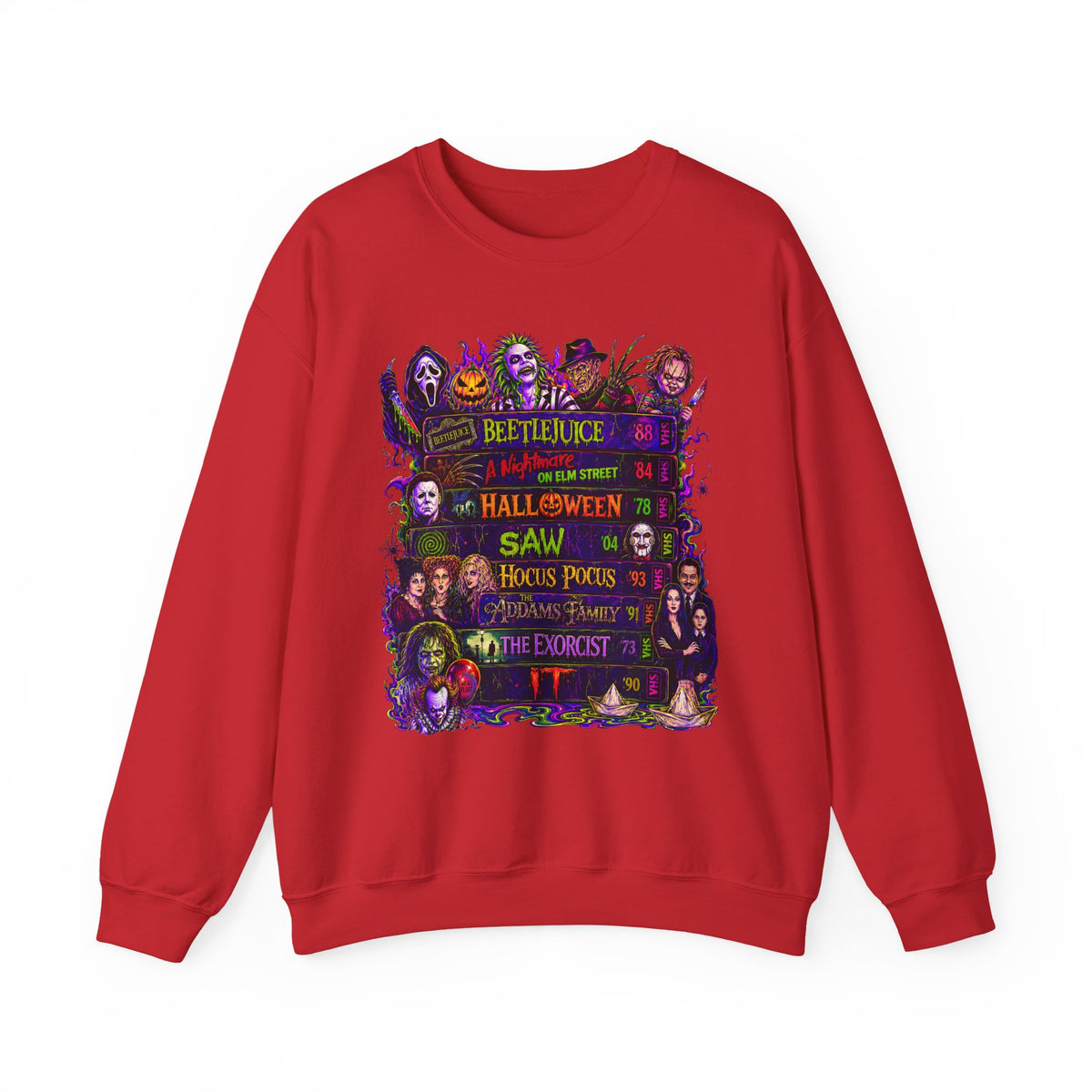 Classic Halloween Horror Crewneck