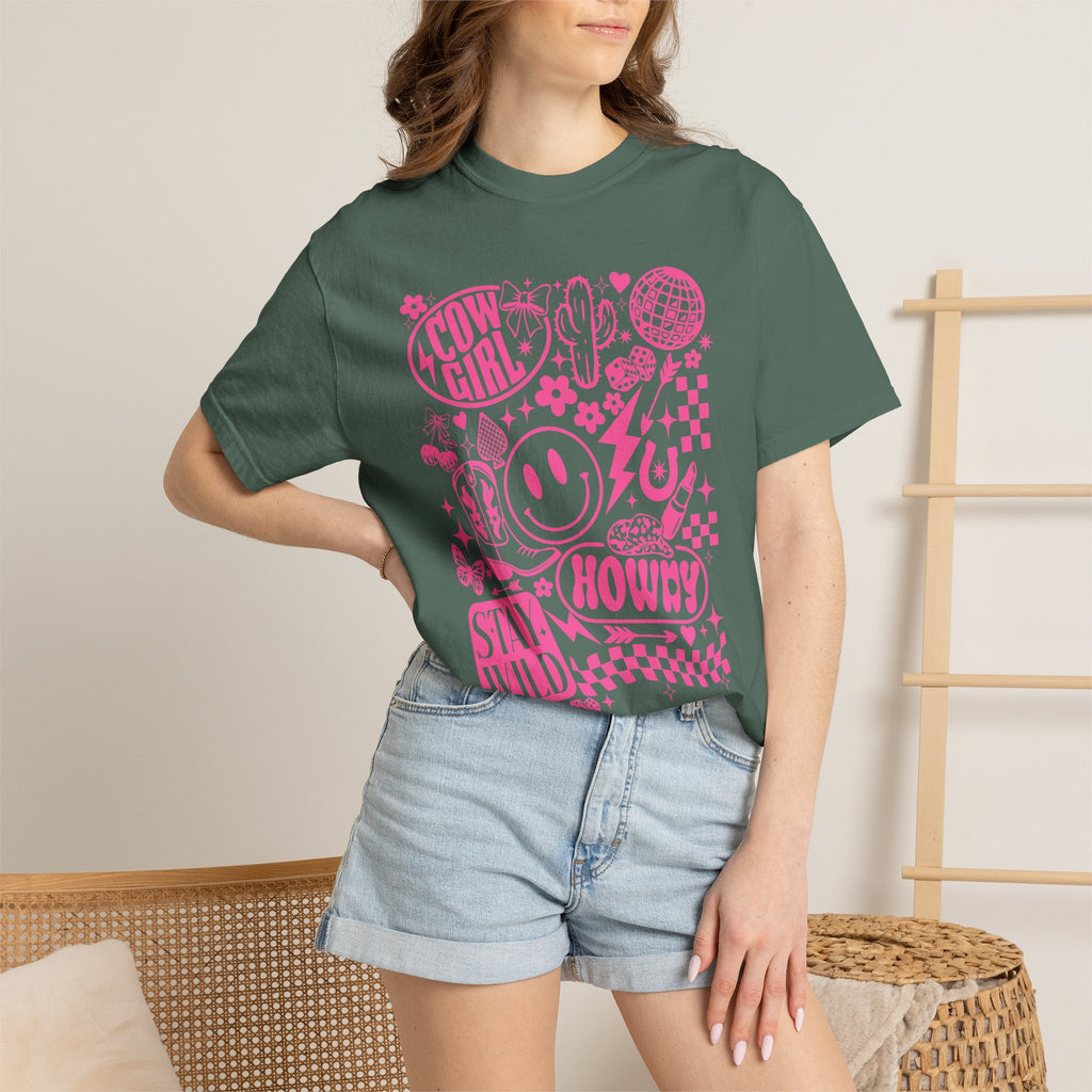 Cowgirl Howdy Graphic T-Shirt