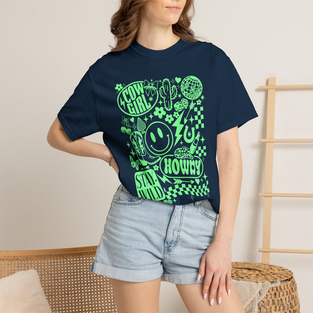 Cowgirl Howdy Graphic T-Shirt