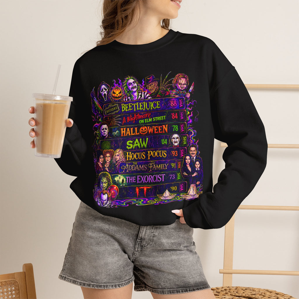 Classic Halloween Horror Crewneck