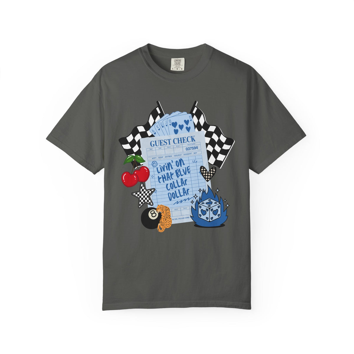Livin on that blue collar dollar tee