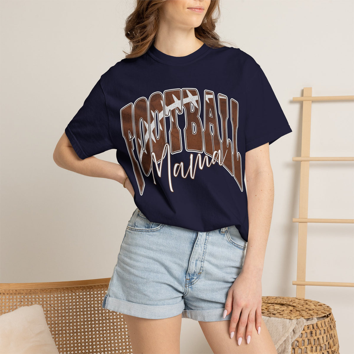 Proud Football Mama Tee